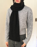 Doku Cable Knit Muffler