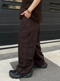 Nylon Double Cargo Pants