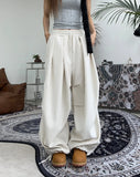 Helis Pintuck Balloon Pants