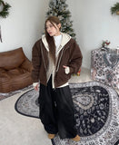 Nence Big Cargo Brushed Balloon Pants