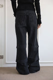 Hark eyelet denim pants