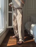 Coachit belt wide pants