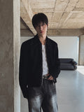 Leon Velvet Denim Jacket