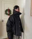 Modin high-neck fur jumper