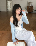Bubble Lace Shirred Sleeveless