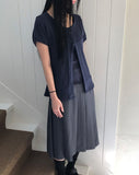 Daren Punched Short Sleeve Cardigan