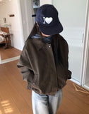 Jeran Overfit Suede Jacket