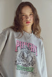 Western Punch Pigment Sweatshirt