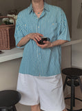 Lion Stripe Half Shirt