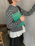 Delinelle Dot Round Cardigan