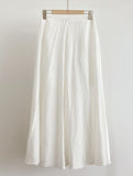 Reshu Wrinkle Flare Long Skirt