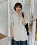 [unisex] Delve Nylon Over Short Sleeve Shirt