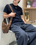Kuan Linen Striped Pants