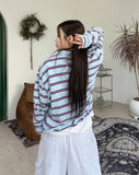 Rebel Stripe Collar Tee