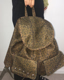 Shuder Leopard Pocket Backpack