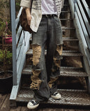 [LAN ARCHIVE] Destroyed Wide Denim Pants
