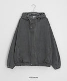 [unisex] Berind Two-Way Pigment Over Hood Jumper