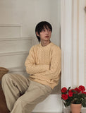 Forre Cable Heavy Round Knit