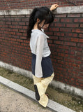 Milkpo Summer Basic Loose-Fit Cardigan