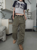 Mute Dying Wide Cargo Pants