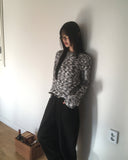 Nable Two-Tone Bokashi Mix Knit