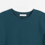 Chiben Back Slit Color Short Sleeve Tee