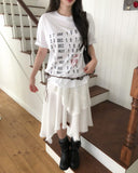 Code Vintage Lettering Short Sleeve