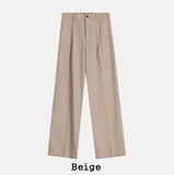 Elo One-Tuck Wide Slacks