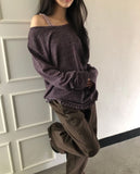 Herin Striped Frill Long-Sleeve T-Shirt