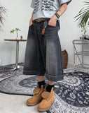 Matio Patch Bermuda Denim Pants