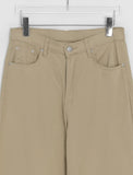 Gaen Basic Cotton Straight Pants
