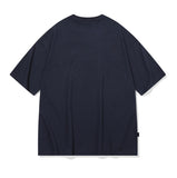 Chain Heart Embroidered Short Sleeve Tee