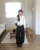 Io Wool Collar Tweed Short Jacket