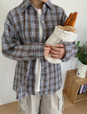 Denu Vintage Check Over Shirt