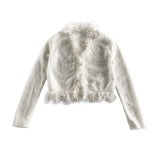 Glitter Fringe Cardigan