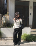 Garen Corduroy Cargo Wide Pants