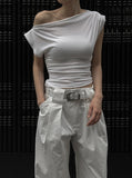 Devin Pintuck Cotton Pants