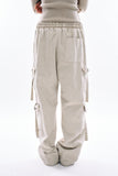 Bondage strap cargo banding pants