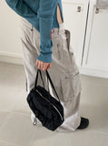 Mako nylon string shoulder bag