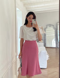 Belend Mermaid Midi Skirt