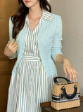 Shueri V-neck Rib Knit Cardigan