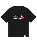 sail on a boat Short Sleeve Tee