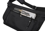 Flowerboard Smile Embroidery Cross Curved Messenger Bag