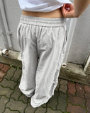 IREM Zipper String Two Way Banding Wide Cargo Pants