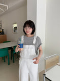 Curimi Dot Cotton Suspender Pants
