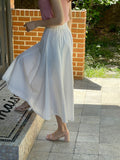 Feud Flared Banding Long Skirt