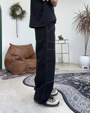 Root Double Knee Patch Work Pants