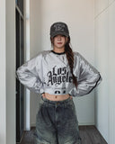 LA Trackline Metal Jersey Sweatshirt