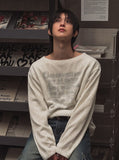 Rough See-through Layered Knit