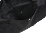 Flower Smile Embroidery Duffle Bag